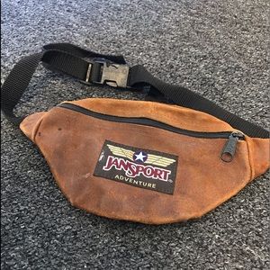 Vintage Leather Adventure Fanny Pack